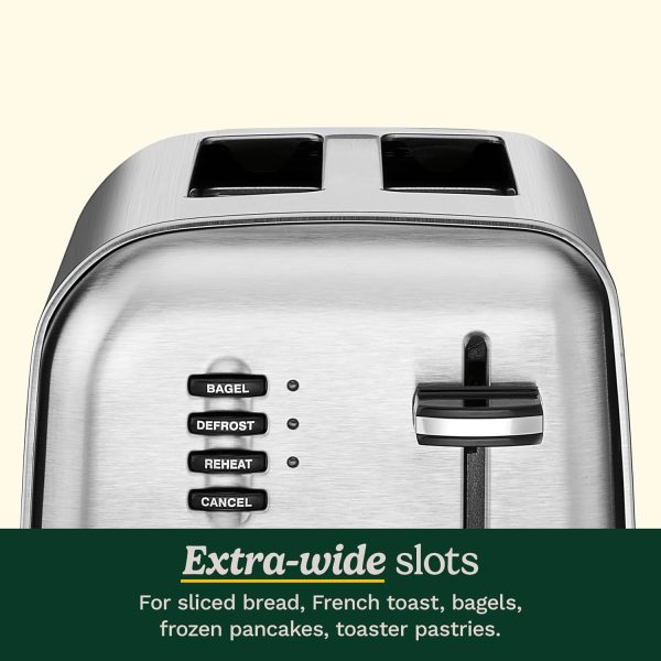Cuisinart CPT-160 Metal Classic 2-Slice Toaster, Brushed Stainless - Image 5